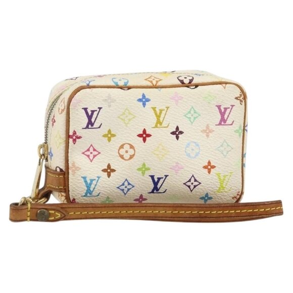 Louis Vuitton Handbags - LOUIS VUITTON Monogram Multicolor Trousse Wapity Pouch White M58033 Auth 142993